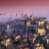 City in a fog